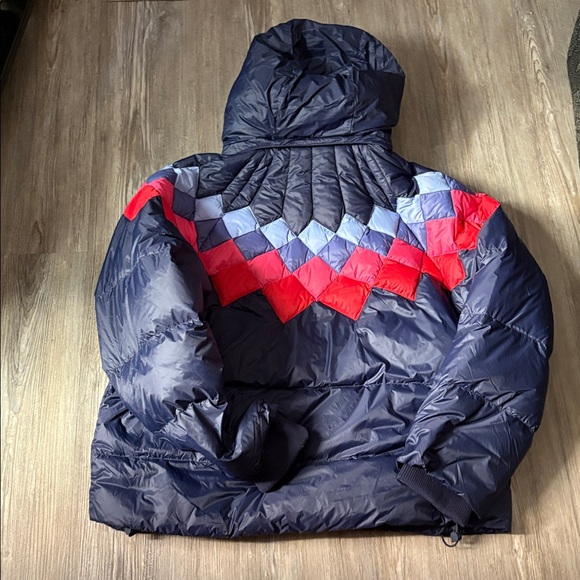 Marine Layer women’s retro Archive Sierra puffer jacket navy cozy warm XL NWT - Picture 9 of 10